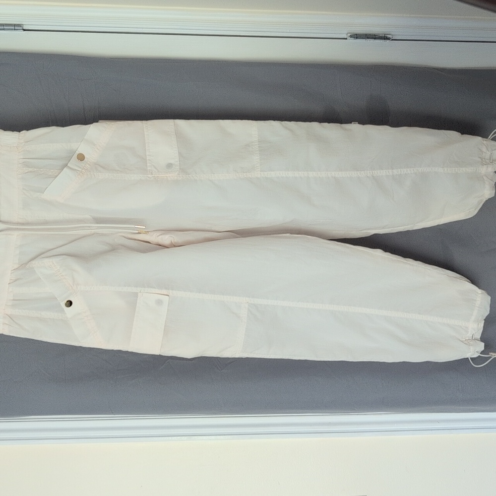 Athleta Light Cream Joggers